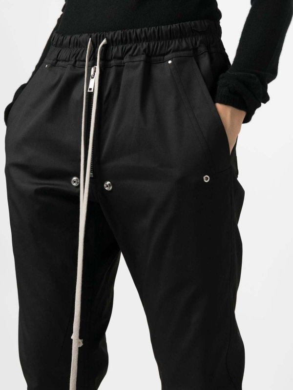 RICK OWENS buy online bela drawstring track trousers
