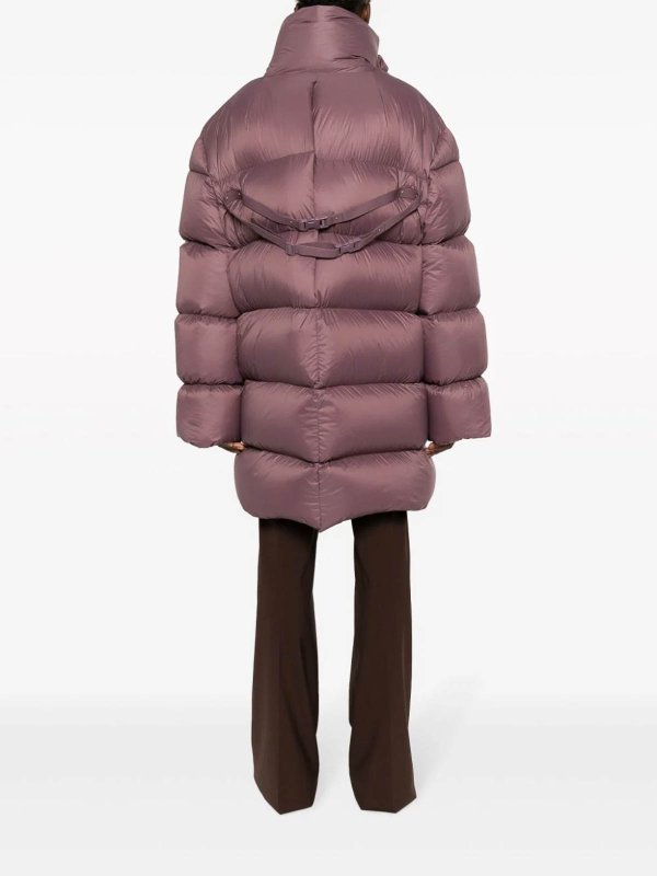 The Best Shops RICK OWENS: short coats - Padded high-neck coat