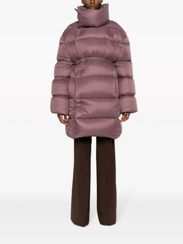 The Best Shops RICK OWENS: Padded high-neck coat