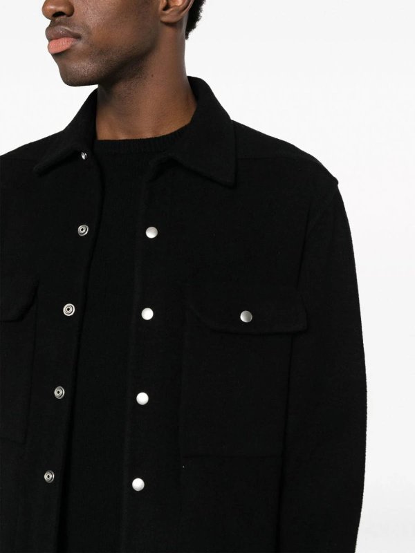 RICK OWENS buy online Cashmere shirt jacket