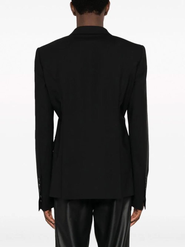 Rick owens ブレザー Rick Owens ブレザー - 黒 - ブラック|RU02C7733ZLSC09