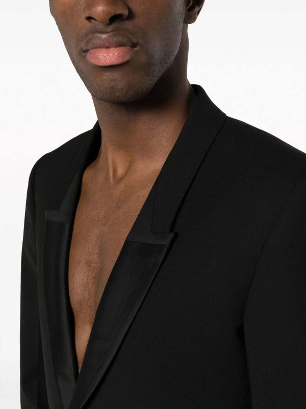 Rick owens ブレザー Rick Owens ブレザー - 黒 - ブラック | RU02C7733ZLSC09