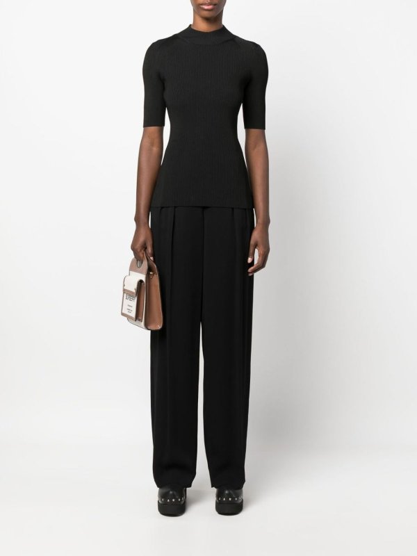 STELLA McCARTNEY: Tops & Tank tops online - high-neck ribbed-knit top