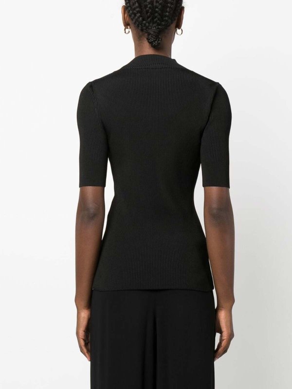 The Best Shops STELLA McCARTNEY: Tops & Tank tops - high-neck ribbed-knit top