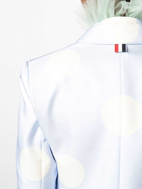THOM BROWNE buy online polka-dot print silk blazer
