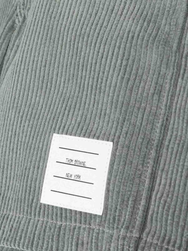 The Best Shops THOM BROWNE: Shorts - Short - Gris