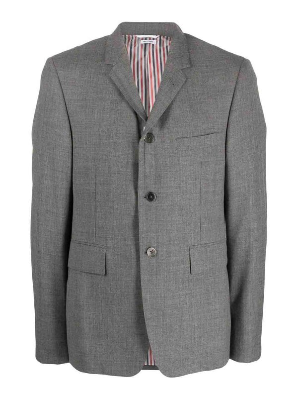 THOM BROWNE: ブレザー - ブレザー - グレー