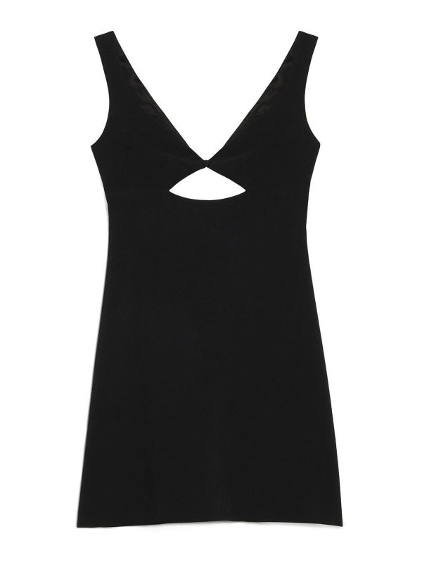 AMI PARIS: short dresses - paris cut-out detail mini dress
