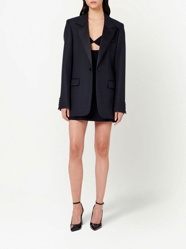 AMI PARIS: short dresses online - paris cut-out detail mini dress