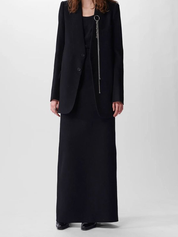 ANN DEMEULEMEESTER: Jupes midi et au genou online - Jupe Midi - Noir