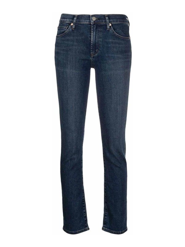 CITIZENS OF HUMANITY: bootcut jeans - skyla mid rise cigarette jeans