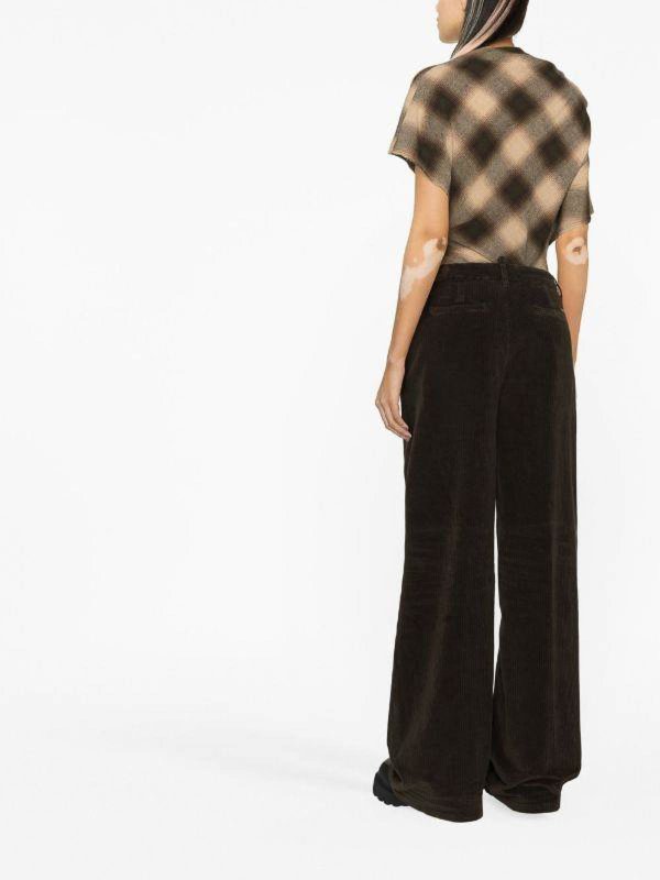 The Best Shops DSQUARED2: casual trousers - wide-leg corduroy trousers