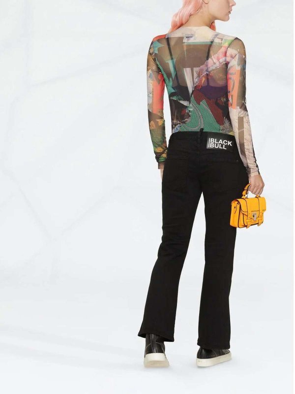 The Best Shops DSQUARED2: jeans bootcut - jeans svasati neri