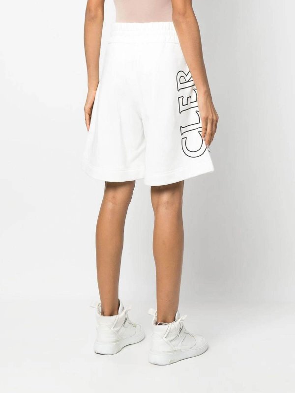 logo-print toggle shorts shop online: MONCLER
