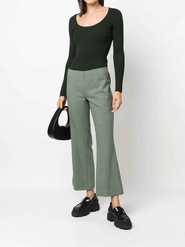 P.A.R.O.S.H.: カジュアルトラウザー online - カジュアルパンツ - 緑