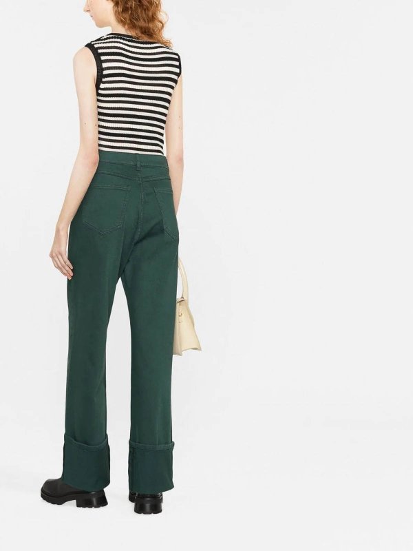 The Best Shops P.A.R.O.S.H.: bootcut jeans - p cuffs straight-leg jeans