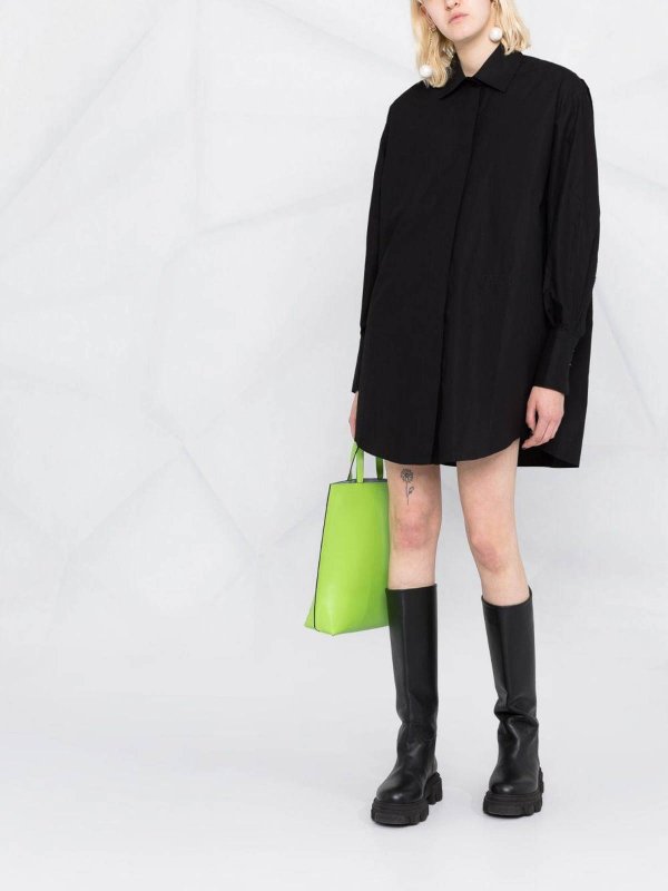 PATOU: shirts online - logo-print long-sleeved shirt