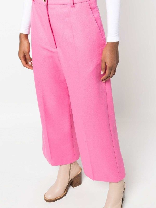 PATOU buy online cropped flared trousers