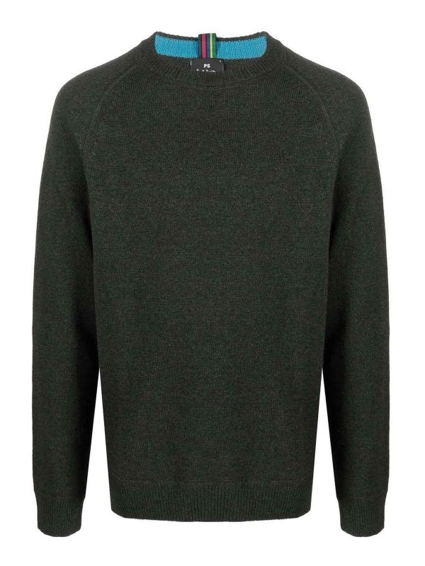 PAUL SMITH: crew necks - crew-neck wool jumper