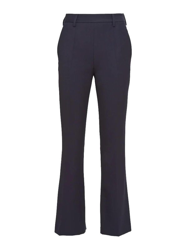 PRADA: casual trousers - gabardine trousers