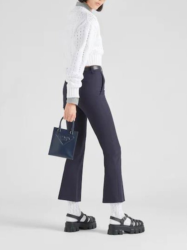 PRADA buy online gabardine trousers