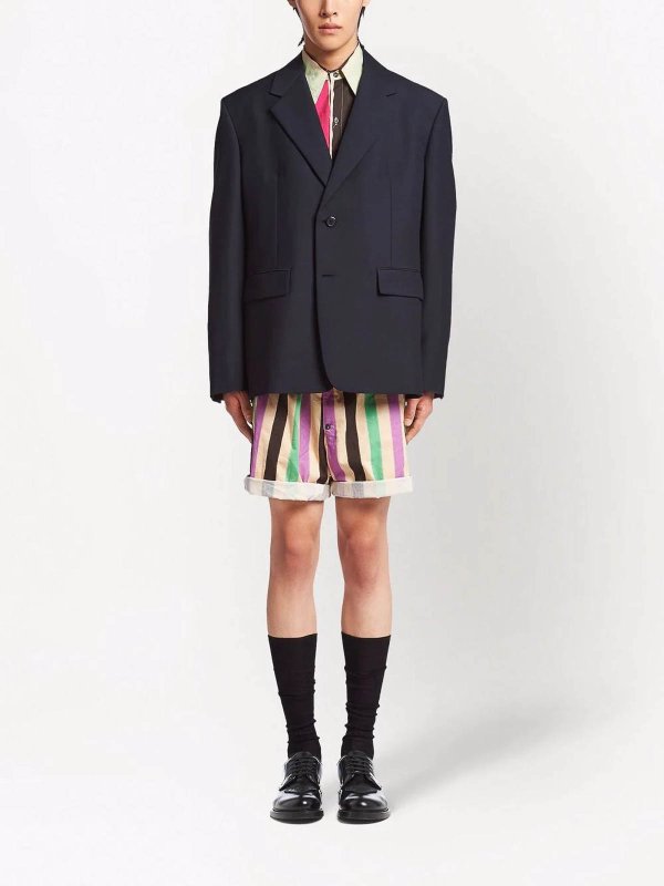 PRADA: blazers online - wool blazer