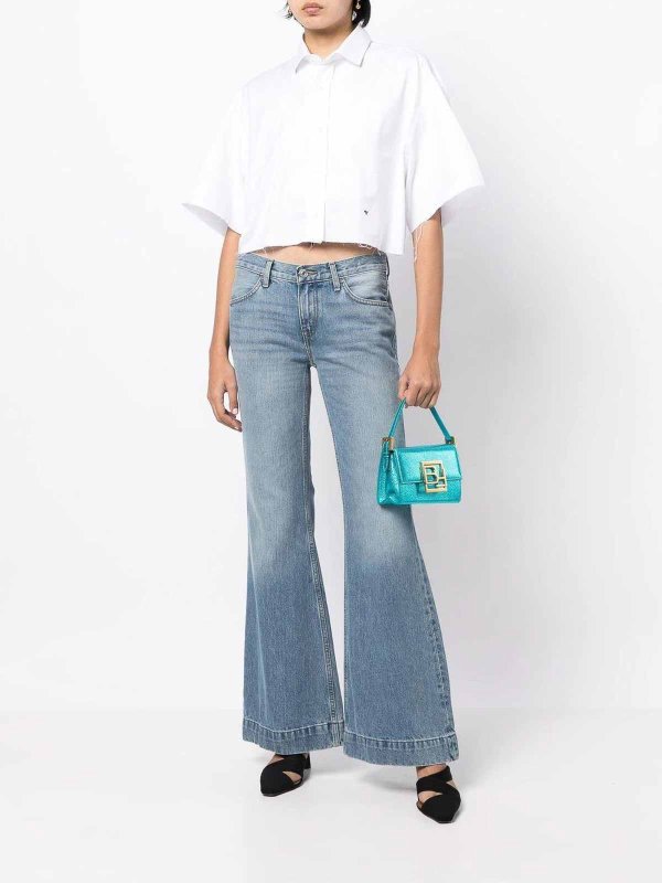 RE/DONE: bootcut jeans online - 70s low-rise flared jeans