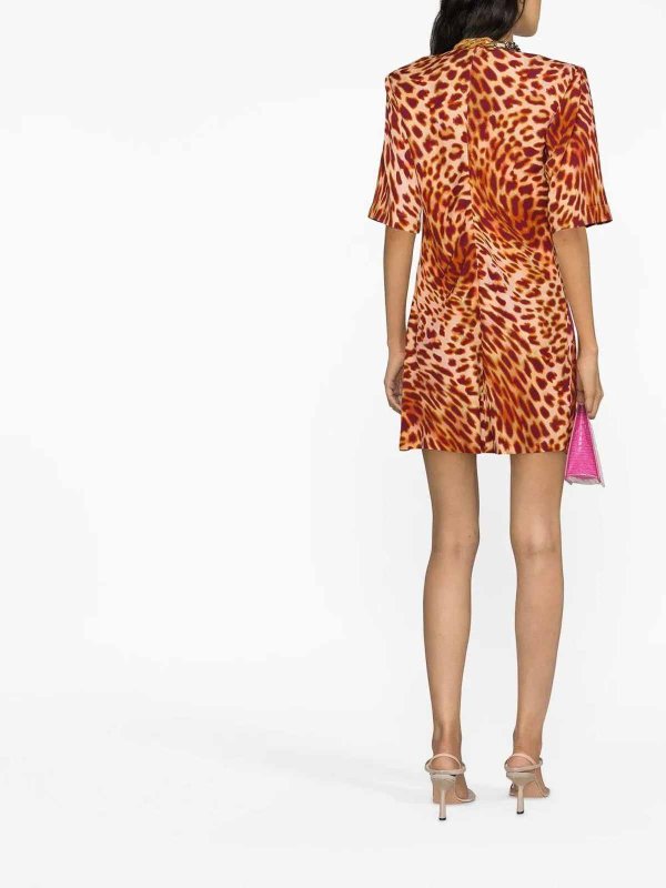 The Best Shops STELLA McCARTNEY: short dresses - leopard-print mini dress feminine