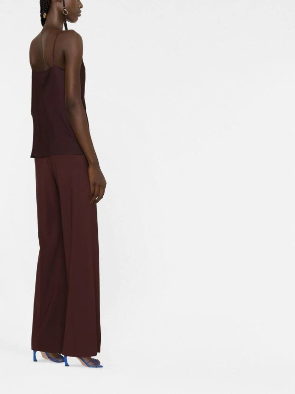 トップ/タンクトップ - ダークレッド shop online: STELLA McCARTNEY