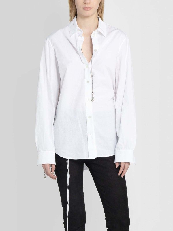 Ann Demeulemeester シャツ - 白 - ホワイト | 2102WSH03125001