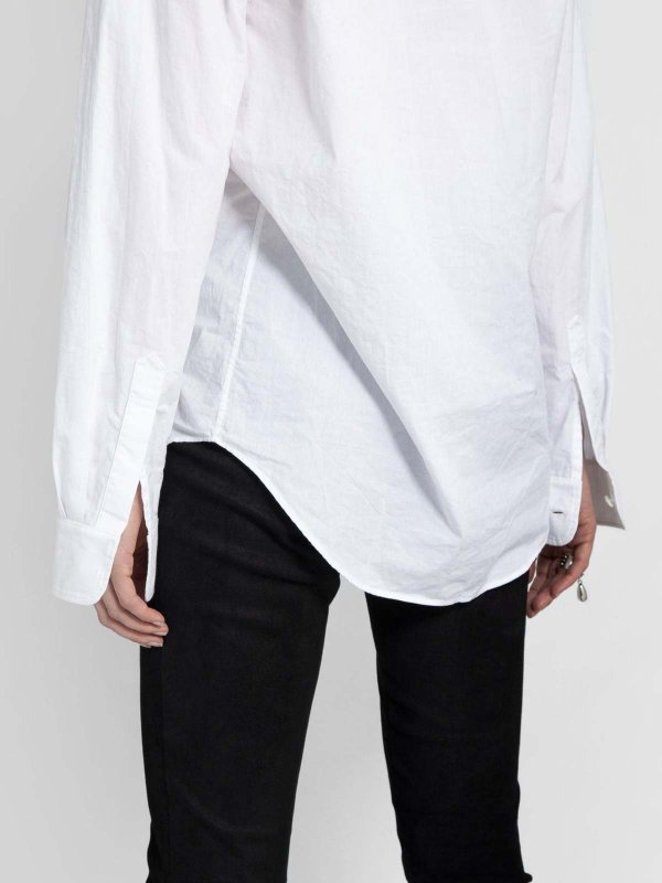 The Best Shops ANN DEMEULEMEESTER: Hemd - Weiß