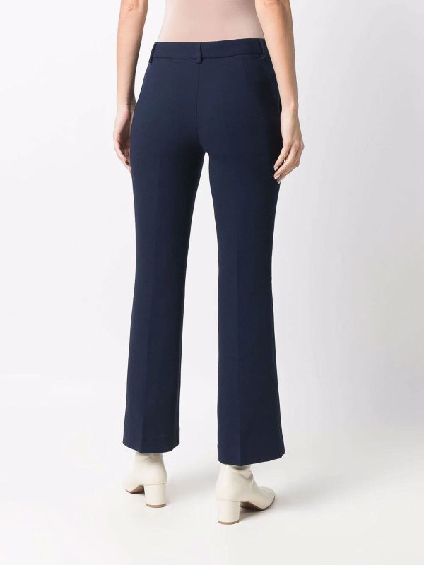 ropped tailored trousers shop online: L