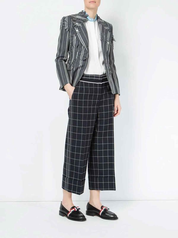 THOM BROWNE: Pantalons casual online - Pantalons Décontractés - Bleu