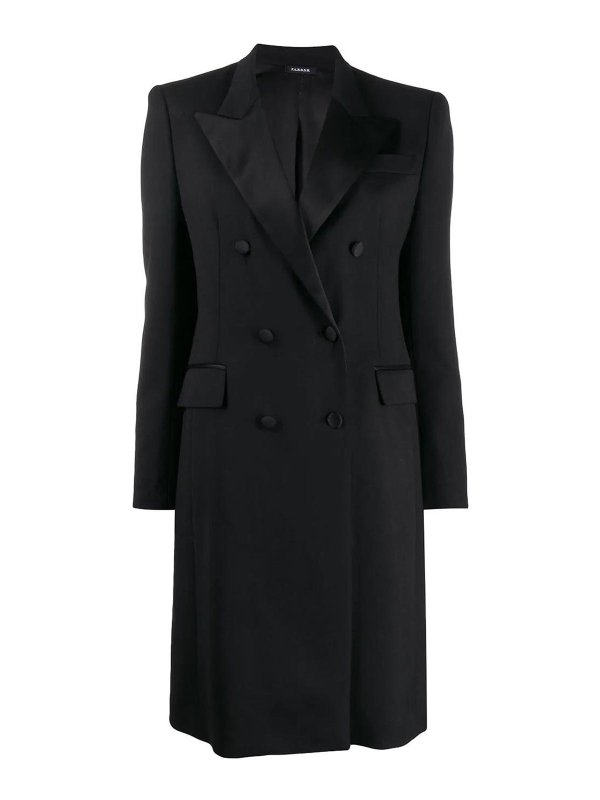 P.A.R.O.S.H.: short coats - lazer coat