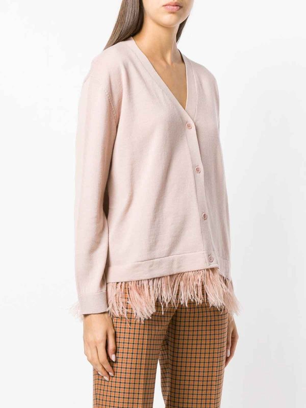 The Best Shops P.A.R.O.S.H.: cardigans - ar fior di pesco