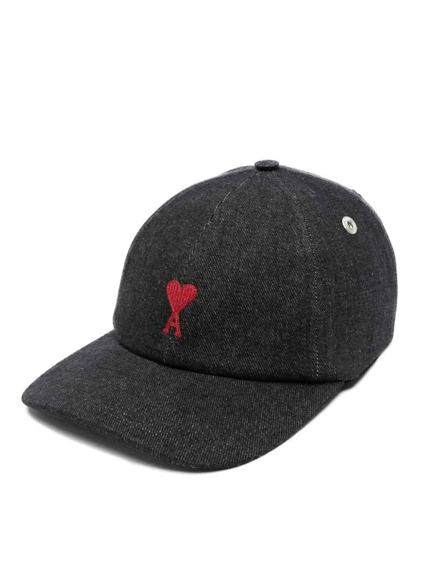 AMI PARIS: Hüte - Hut - Schwarz