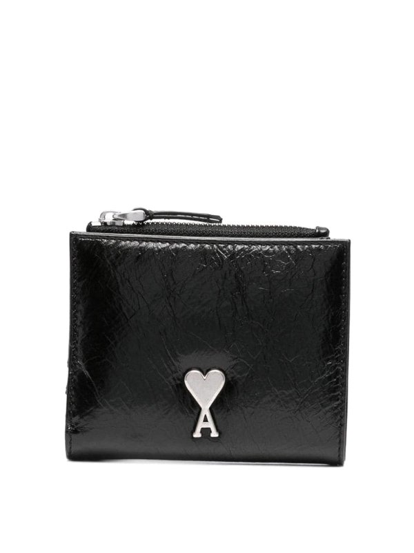 AMI PARIS: wallets & purses - Leather wallet