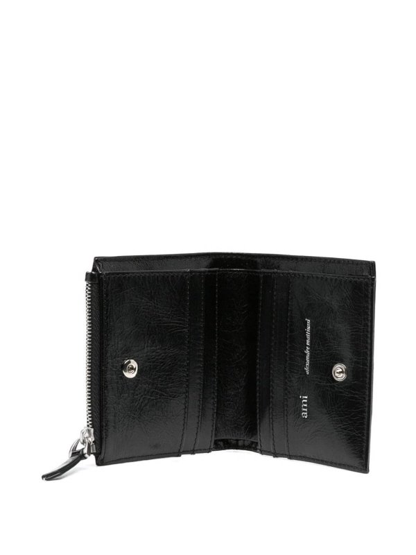 The Best Shops AMI PARIS: wallets & purses - Leather wallet