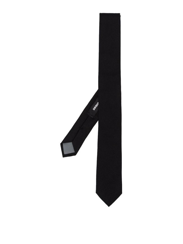 DSQUARED2: Corbatas y pajaritas - Corbata - Negro