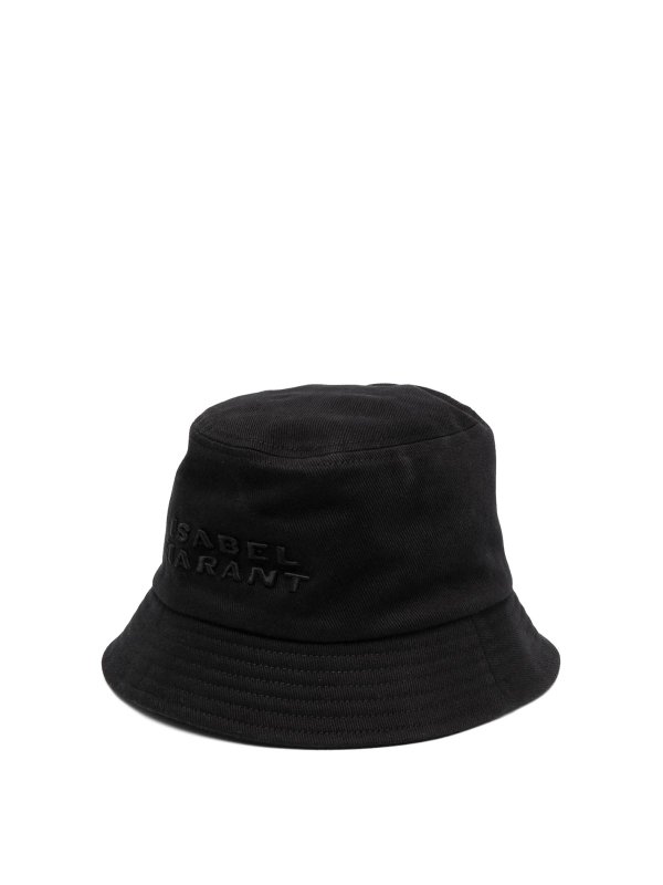 ISABEL MARANT: hats & caps - haley logo bucket hat