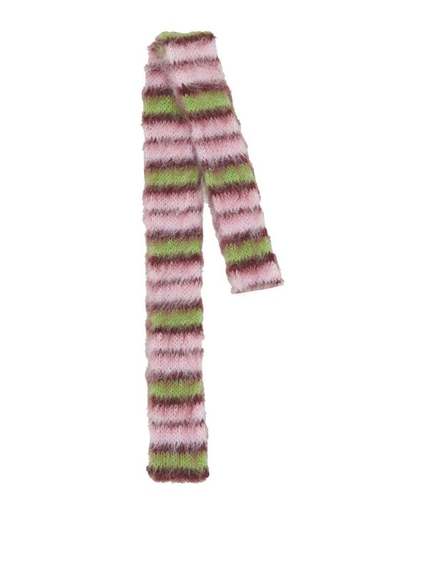 Marni: scarves - stripe-pattern scarf