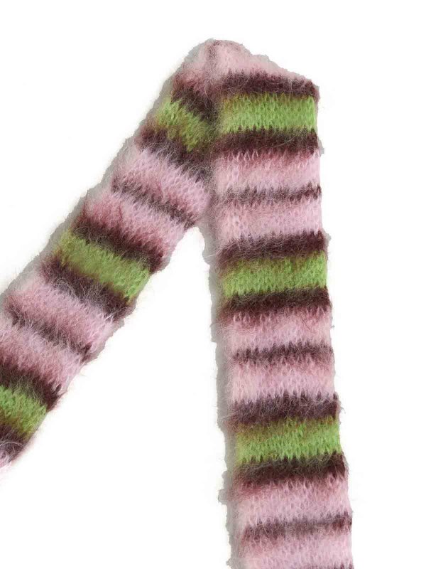 The Best Shops Marni: scarves - stripe-pattern scarf