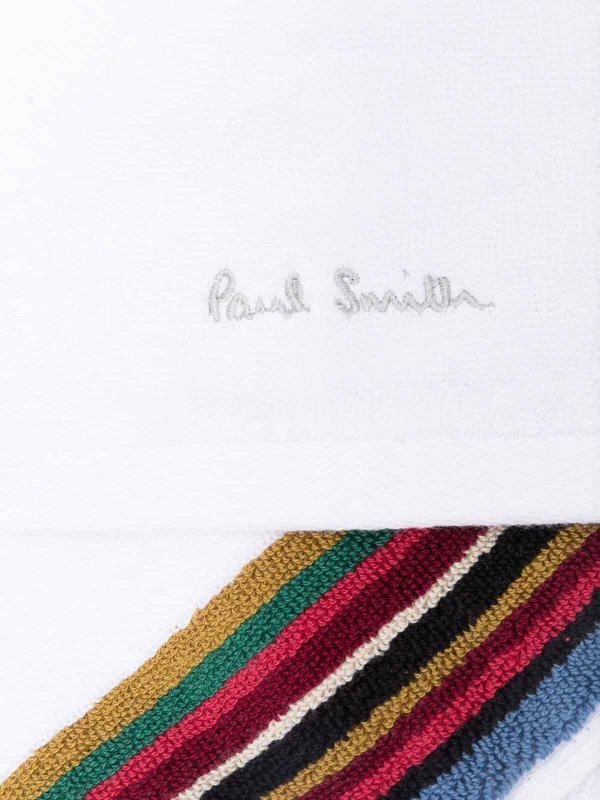 PAUL SMITH: homeware online - three-pack signature stripe cotton towels
