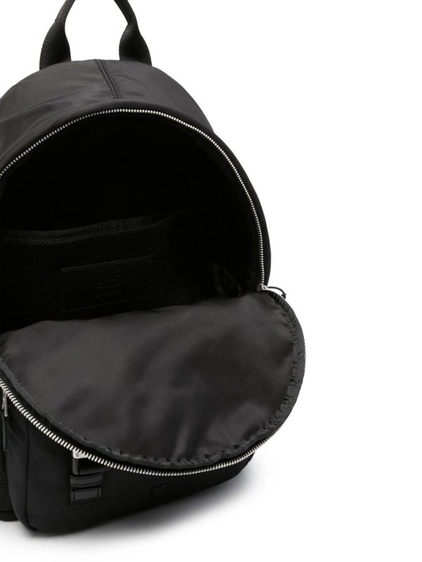 バックパック - 黒 shop online: AMI PARIS
