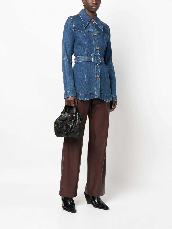 JÉRÔME DREYFUSS: cross body bags online - billy leather tote bag
