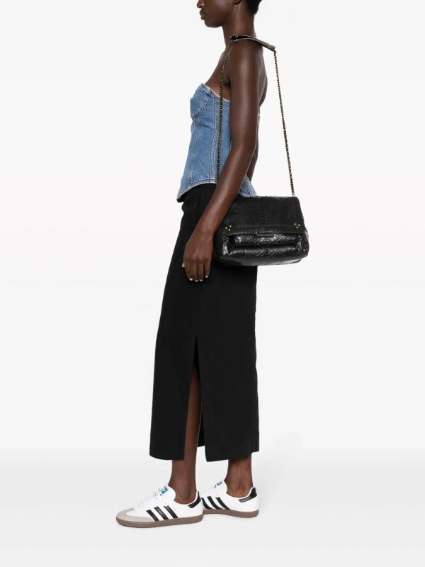 JÉRÔME DREYFUSS: cross body bags online - Lulu l python-effect shoulder bag