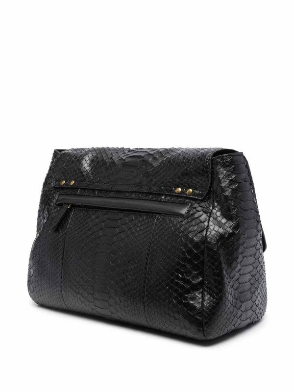 The Best Shops JÉRÔME DREYFUSS: cross body bags - Lulu l python-effect shoulder bag