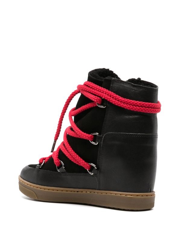 The Best Shops ISABEL MARANT: tronchetti - Stivaletti Nowles in pelle scamosciata