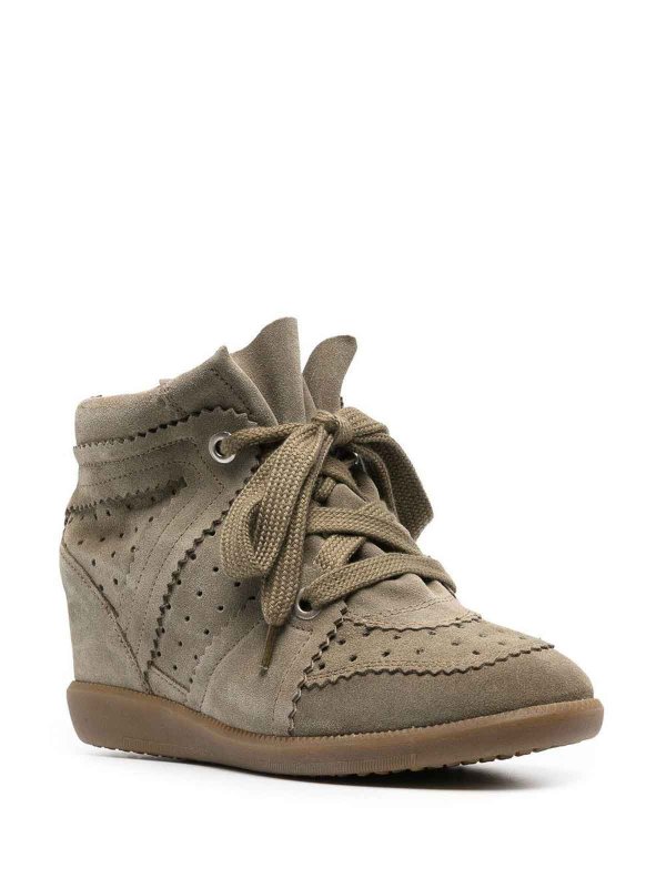 ISABEL MARANT: trainers online - Bobby wedge sneakers