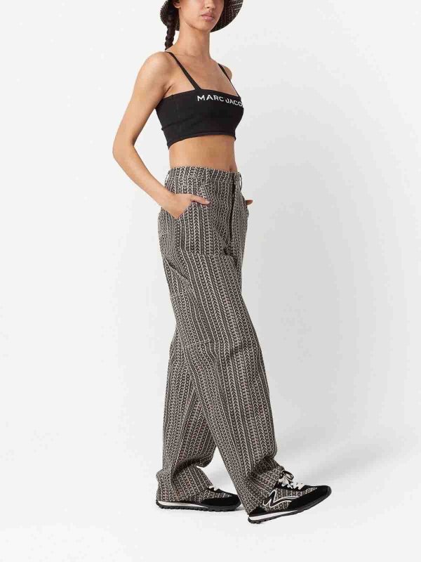 MARC JACOBS: trainers online - the jogger monogram sneakers